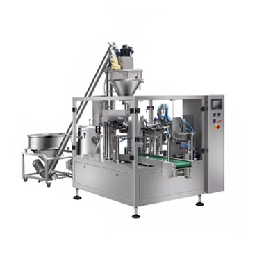 Powder Zipper Bag Packing Machine